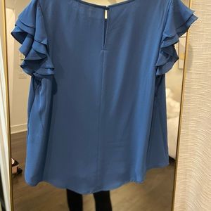 Blue blouse!